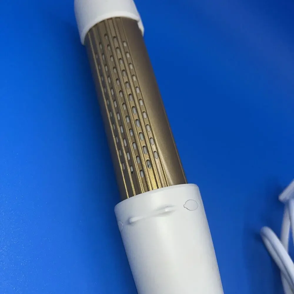 Calista Airglide Pro Cool Breeze Flexstyle WHITE PEARL GOLD Curl Straightener